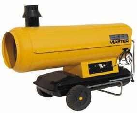 Generator de aer cald cu ardere indirecta pe motorina 47 Kw  BV 170 E Master