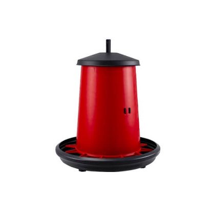 Hranitor automat pentru pasari 5kg cu bara filetata din plastic