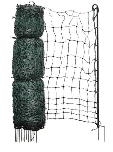 Plasa verde pentru pasari 110 cm cu 2 varfuri