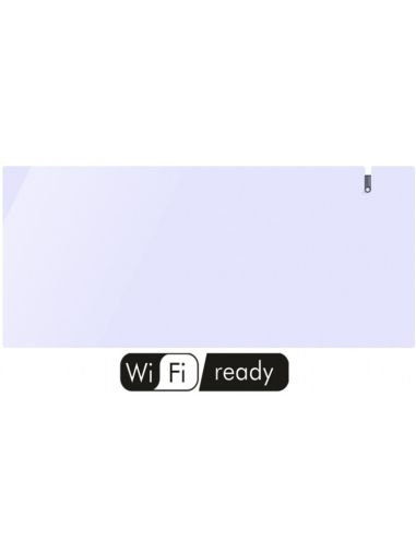Radiator 1500 W Dual-Therm Radialight AETHEREA - sticla culoare alb