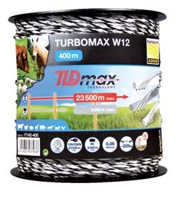 Fir 400m TURBOMAX W12 cu 12 fire de 0.25mm, forta rupere 220kg, rezistenta electrica 0.08 ohm/m