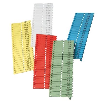 100 Crotalii rosii pentru oi, capre si caini 1-100