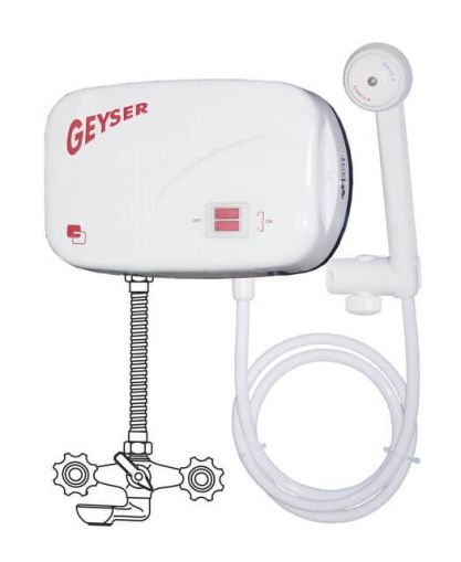 Instant apa calda GEYSER pentru dus