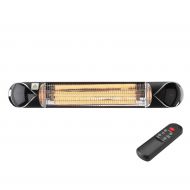 Incalzitor cu infrarosii 2000W element carbon si telecomanda DELEX 2000 IRC