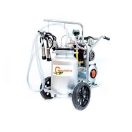 Aparat de muls vaci cu 1 post si 1 bidon aluminiu 40L Gardelina T140 AL IC