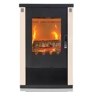 Soba pe lemne 7.5 kW Verso Lheia Champagne clasa energetica A