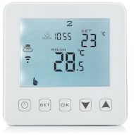 Termostat digital programabil de pardoseala HY08WE-4 white touch screen