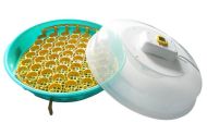 Incubator cu dispozitiv intoarcere manuala Puisor IO-103TH, 51 oua gaina