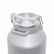 Bidon aluminiu 40 litri cu manere si prindere cu clipsuri si capac aluminiu