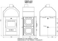  Soba tip centrala Prity W17