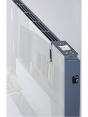 Radiator 1500 W Dual-Therm Radialight AETHEREA - sticla culoare alb