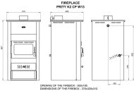  Soba tip centrala Prity K2CPW13