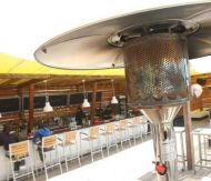 Incalzitor terasa din inox pe GPL model Master BP13