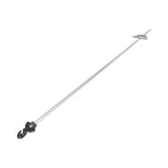 Stalp metalic 108 cm cu izolator pentru gard electric