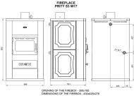  Soba tip centrala Prity S3W17