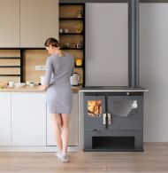 Soba de gatit 7.7 kW Verso CS basic clasa energetica A+
