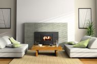  Focar de semineu tip centrala Prity GW28