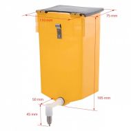 Adapatoare 1 litru pentru iepuri, plastic transparent