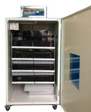 Incubator profesional cu intoarcere automata IP-4S , 884 oua prepelita - 352 oua gaina - 252 oua rata / curca - 128 oua gasca