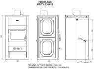  Soba tip centrala Prity S3W13