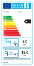  Focar de semineu tip centrala Prity VMW15