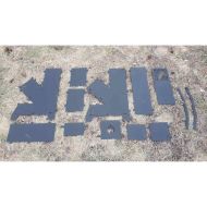 Soba cu pirostrie pentru camping Vivatechnix KRO-1147, dimensiune 570x355x136 mm, demontabila, faras inclus