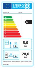  Focar de semineu tip centrala Prity TCW28