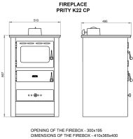  Soba simpla Prity K22CP