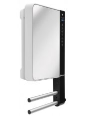 Aeroterma electrica 1800 W pentru baie cu oglinda Radialight Windy Visio