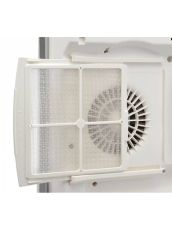 Aeroterma electrica 1800 W pentru baie cu oglinda Radialight Windy Visio