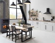 Soba pe lemne cu cuptor 9 kW Verso F clasa energetica A+