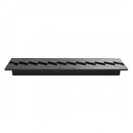 Arzator incastrabil, Bioetanol, 730 x 150 x 75 mm, Otel, Negru, pentru Interior/Exterior