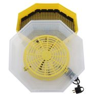 Incubator cu afisare temperatura CLEO 5T, 60 oua gaina - 42 oua curca - 50 oua rata - 30 oua gasca - 150 oua prepelita