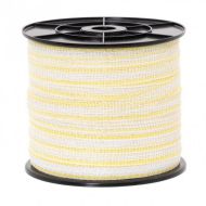 Banda gard electric 20mm lungime 200m, rezistenta 0.4 ohm/m, forta rupere 90kg