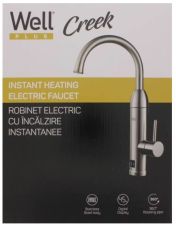 Robinet electric cu incalzire instantanee cu afisaj LED Creek Well