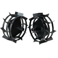 Set roti metalice 350  mm cu manicot 23 mm