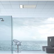 Incalzitor radiant 2000 W cu lumina LED JH-Heater