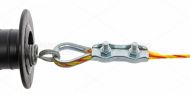 Conector poarta pentru fir 2-4 mm gard electric